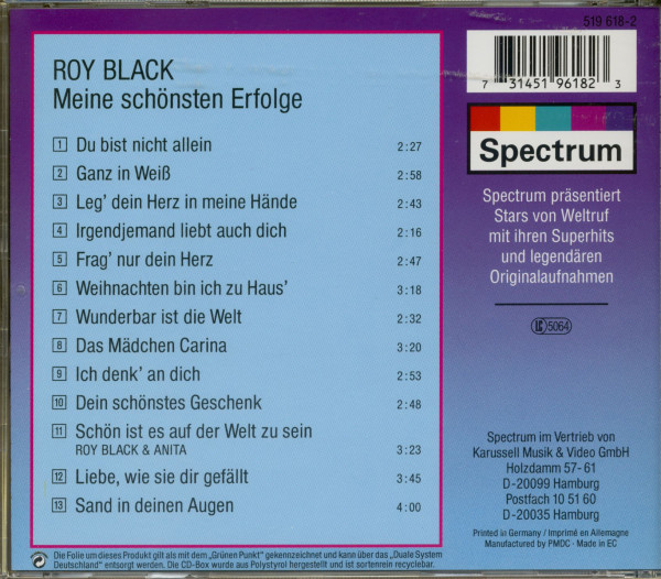 Meine schönsten Erfolge (CD)