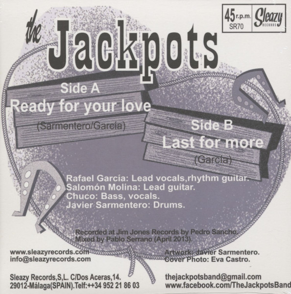 The Country Sound Of The Jackpots (7inch, 45rpm, PS)