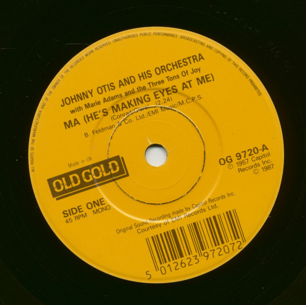 Ma (He's Making Eyes At Me) - Fever (7inch, 45rpm, SC) Ma (He's Making Eyes At Me) - Fever (7inch, 45rpm, SC)