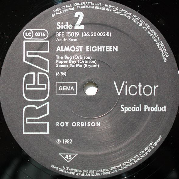 Almost Eighteen (LP, Maxi, 45rpm)