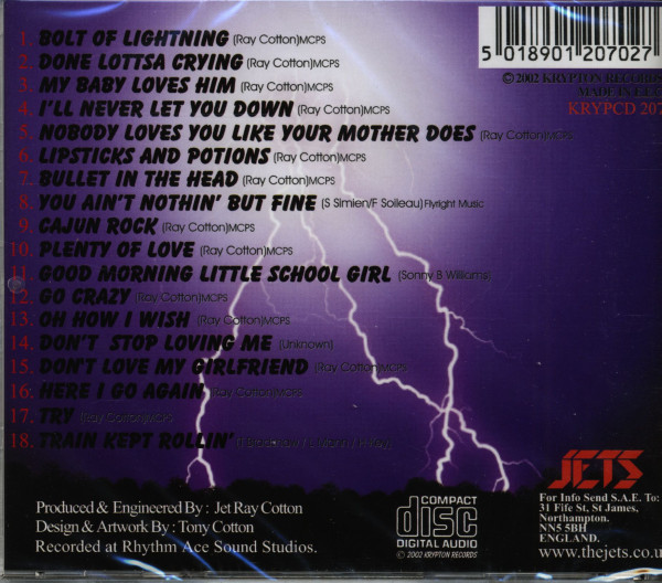 Bolt Of Lightning (CD)