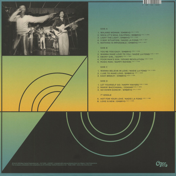 Nappy - Music Man - Funk, Disco & Calypso From Trinidad 1975-1981(2-LP - 7inch)