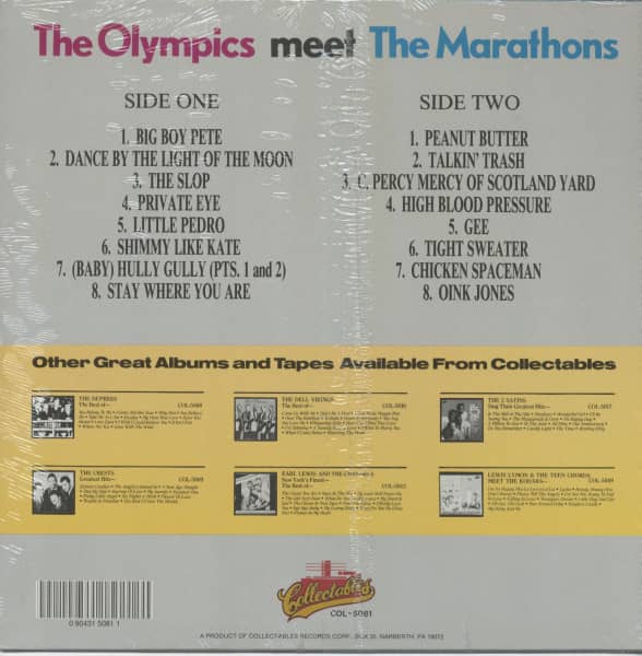 The Olympics Meet The Marathons (LP)