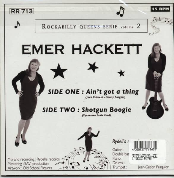 Ain't Got A Thing - Shotgun Boogie (7inch, 45rpm, PS, SC)