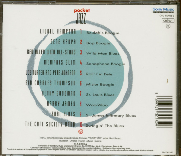 Pocket Jazz - Blues & Boogie (CD)