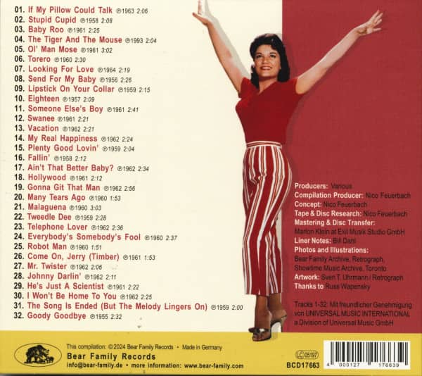 On The Dancefloor With Connie Francis (CD)