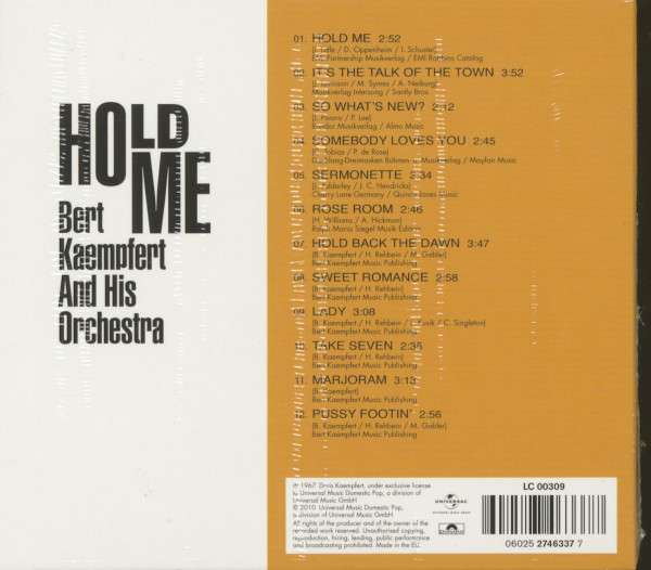 Hold Me (1967) (CD)