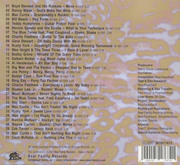 Vol.44 - That'll Flat Git It! - Rockabilly & Rock 'n' Roll From The Vaults Of King, Federal, Audio Lab & DeLuxe Records (CD)