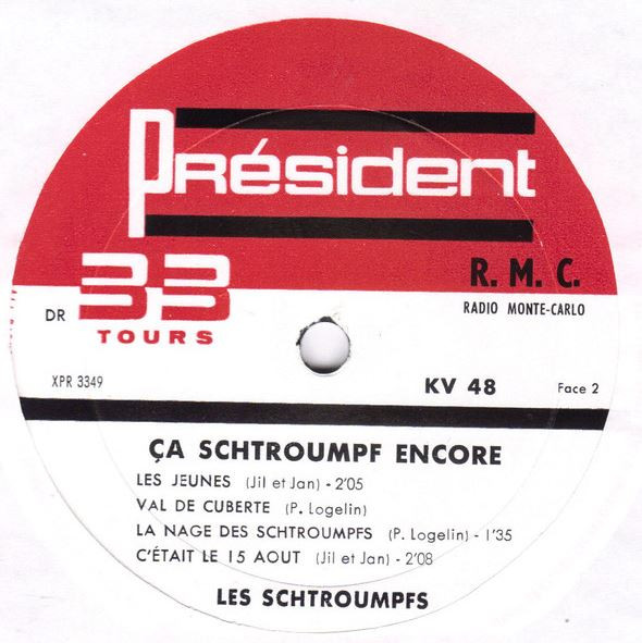 Ca Schtroumpf Encore - Radio Monte Carlo (10inch LP)