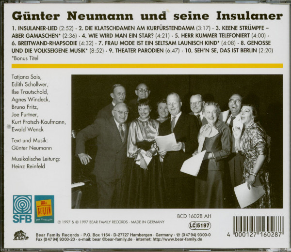 Günter Neumann und seine Insulaner (CD)