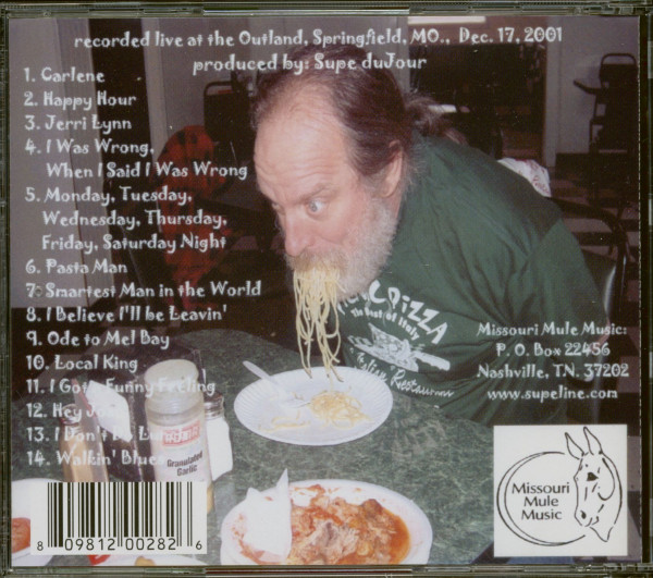Pasta Man - Live (CD)