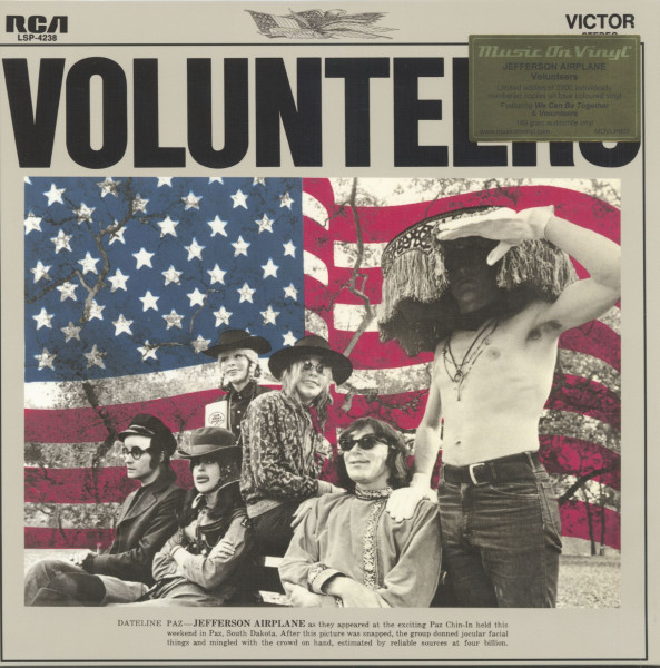 Volunteers (LP, 180g colored Vinyl, Ltd.) Volunteers (LP, 180g colored Vinyl, Ltd.)