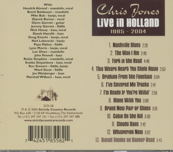 Live In Holland 1985-2004 (CD)