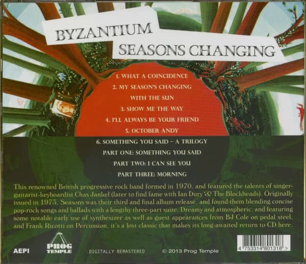 Seasons Changing (CD)