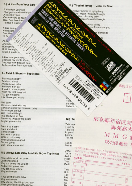 Twist & Shout - 12 Atlantic Tracks Produced By Phil Spector (CD Japan)