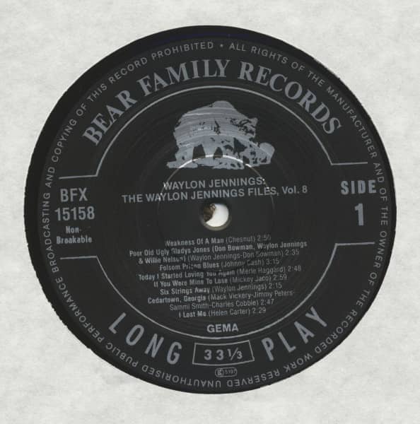 The Waylon Jennings Files Vol.8 (LP)