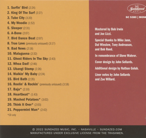 The Best Of The Trashmen (CD)