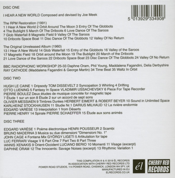 I Hear A New World - An Outer Space Music Fantasy (3-CD)