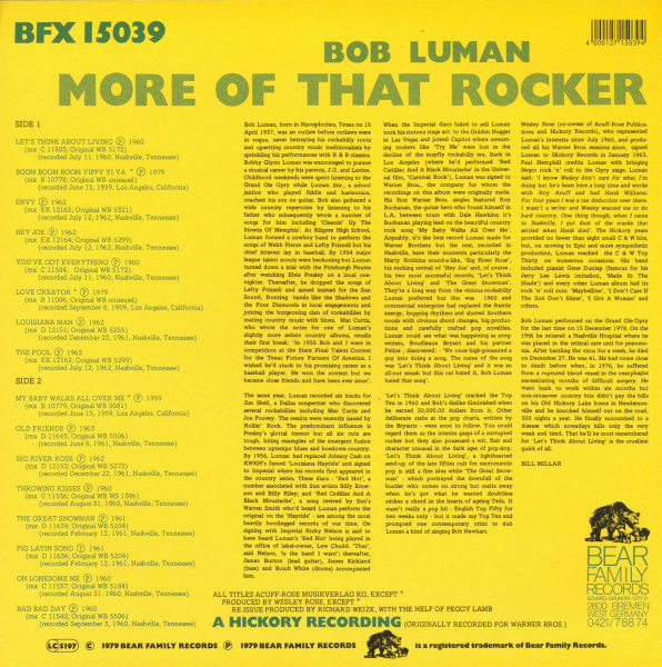 More Of That Rocker (LP)