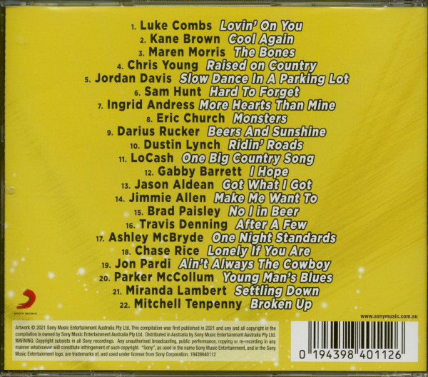 Cream Of Country 2021 (CD)