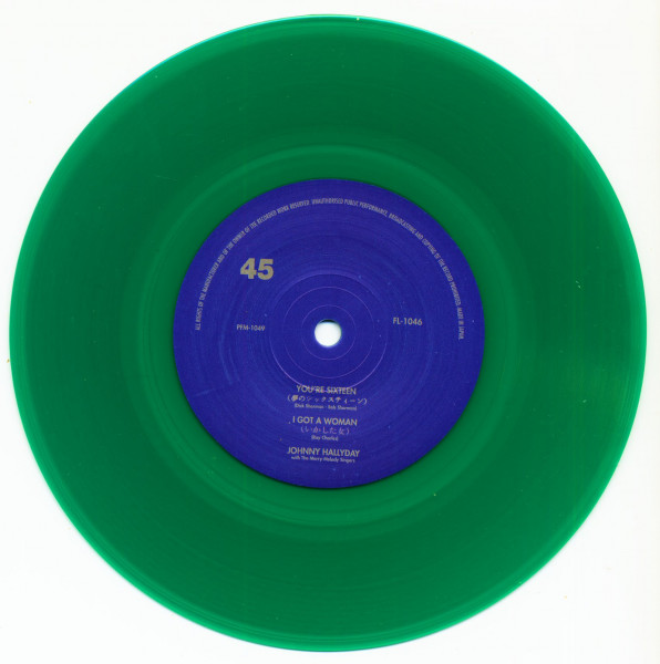 You're Sixteen (7inch, EP, 45rpm, PS, SC, Green Vinyl, Ltd.)