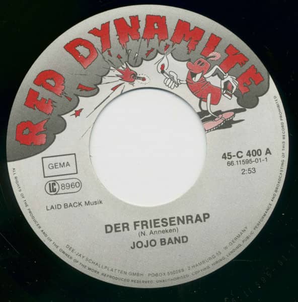 Der Friesenrap - Dass ich verschieden bin von dir (7inch, 45rpm, BC, PS)