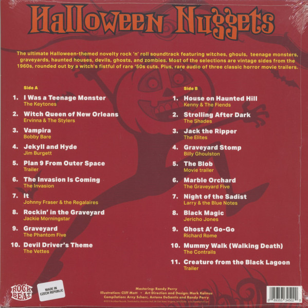 Halloween Nuggets - Haunted Underground Classics (LP, colored Vinyl)