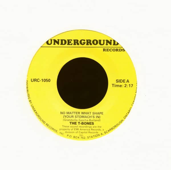 No Matter What Shape (Your Stomach's In) - Half Past Midnight (7inch, 45rpm)
