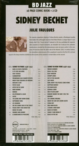Sidney Bechet 1938-1952 (2-CD & Comic Book, Digibook)