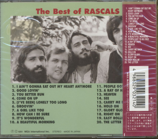 The Best Of Rascals (CD)
