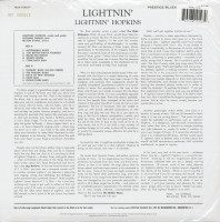 Preview: Lightnin' - The Blues Of Lightnin' Hopkins (LP, 180g Vinyl) Preview: Lightnin' - The Blues Of Lightnin' Hopkins (LP, 180g Vinyl)