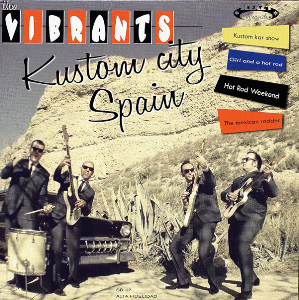 Kustom City Spain 7inch, 45rpm EP