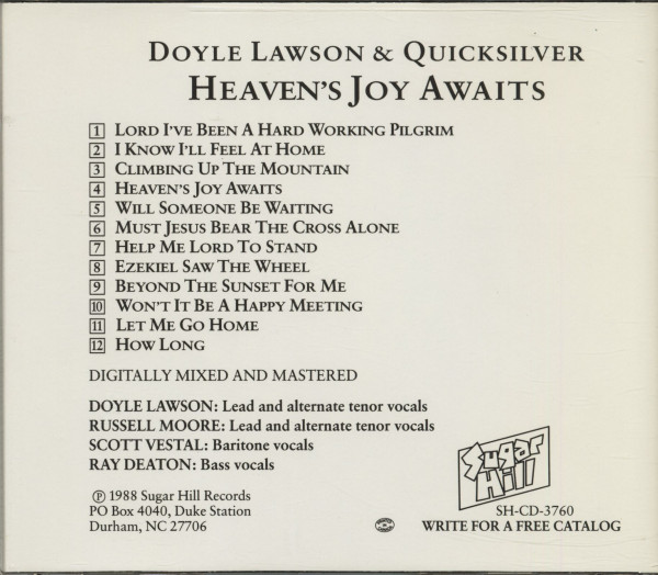 Heaven's Joy Awaits (CD)