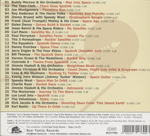 Sputnik! - The Launch of the Space Race (CD)