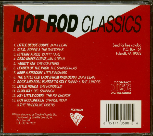 Hot Rod Classics (CD)