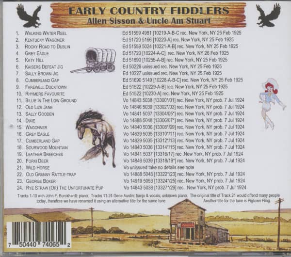 Early Country Fiddlers (CD)