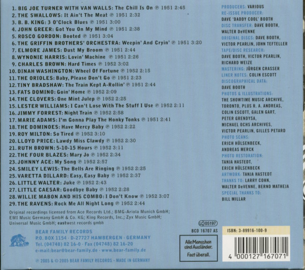1952 - 29 R&B Classics That Rocked The Jukebox (CD)