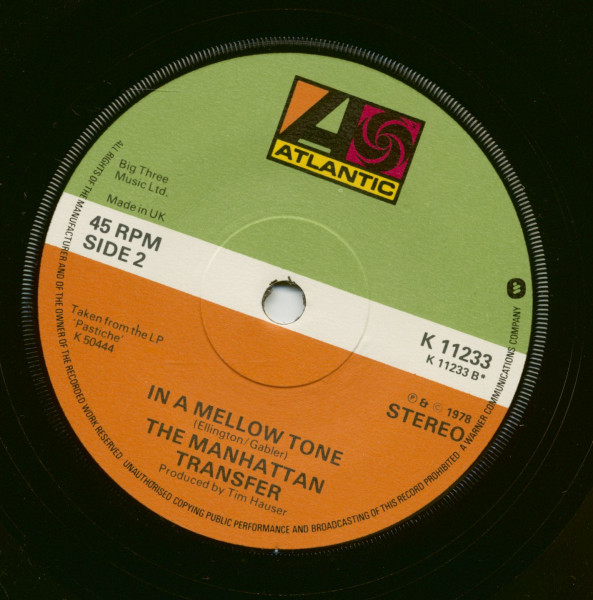 Who, What, When, Where, Why - In A Mellow Tone (7inch, 45rpm, SC)