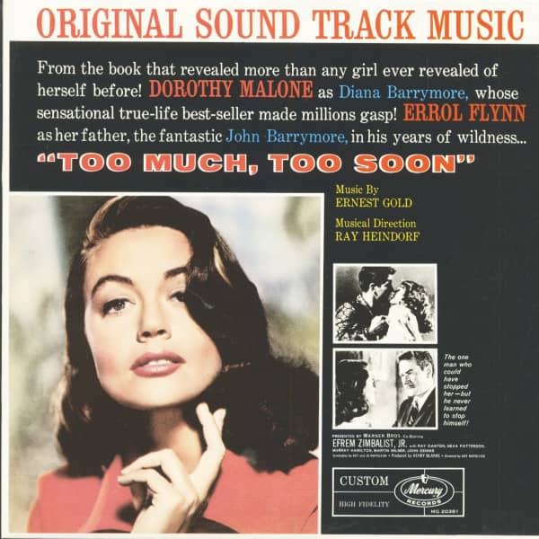 Too Much, Too Soon - Original Soundtrack Music (LP) Too Much, Too Soon - Original Soundtrack Music (LP)