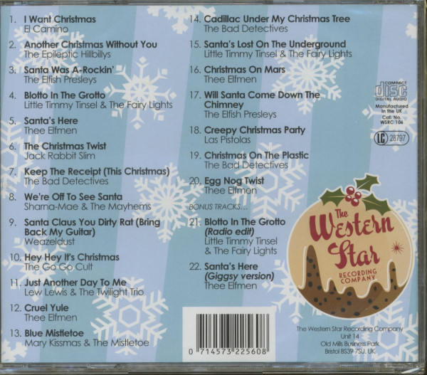 The Western Star Rockabilly Christmas Party (CD)