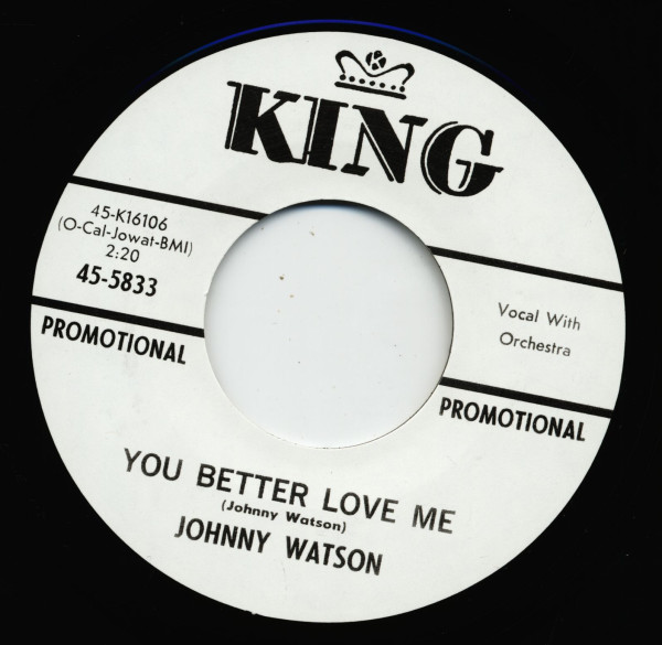I Say, I Love You - You Better Love Me (7inch, 45rpm)