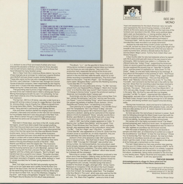 The Great J.J. Jackson (LP)