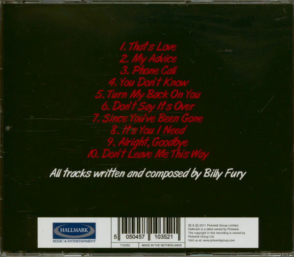The Sound Of Fury (CD)