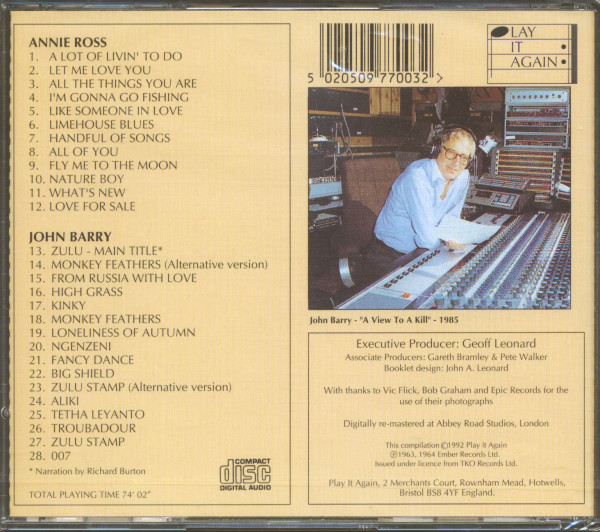 The Ember Years Vol.2 - Featuring Annie Ross (CD)