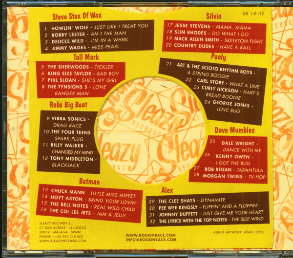 The Battle Of The DJ's! - Rockin' Race Jamboree 2015 (CD)