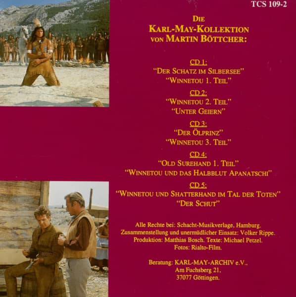 Old Shurehand 1. Teil - Winnetou Und Das Halbblut Apanatschi (CD)
