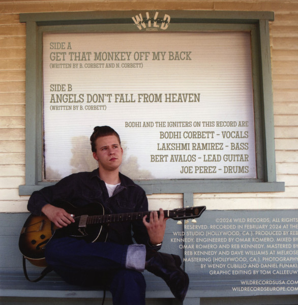 Get That Monkey Off My Back - Angels Don't Fall From Heaven (7inch, 45rpm)