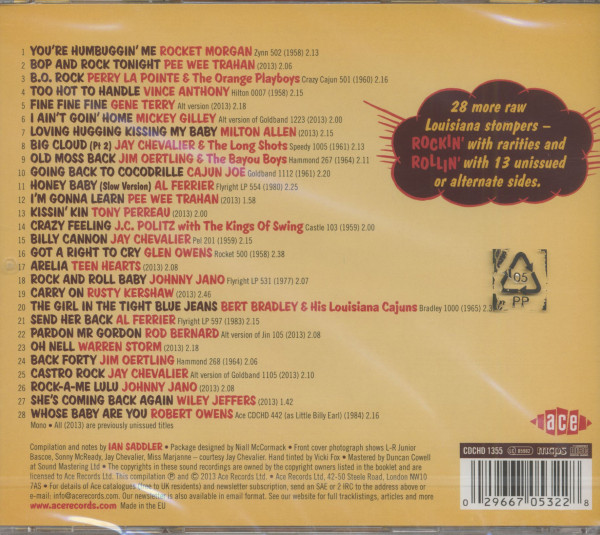 Boppin' By The Bayou Again (CD)