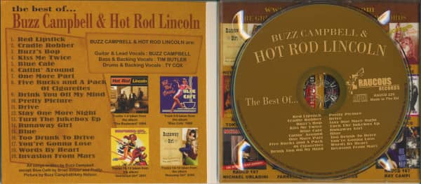 The Best Of Buzz Campbell & Hot Rod Lincoln (CD)