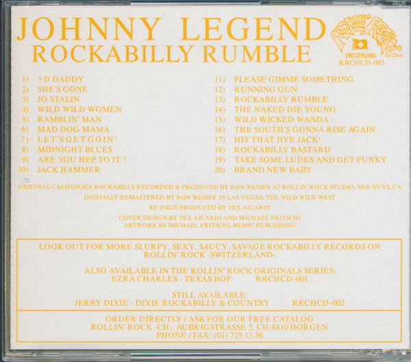 Rockabilly Rumble (CD)